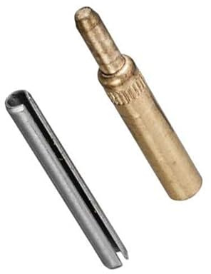 CLM Universal Meter Box Door Repair Kit - Brass Finish Hinges - Easy DIY Repairs - Complete Kit with Hinges, Latch, Key