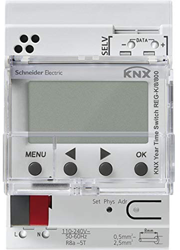 Interruptor horario KNX REG-K/8/800