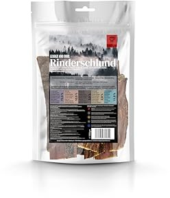 George and Bobs Rinderschlundfleisch Dörrfleisch für Hunde 1000g