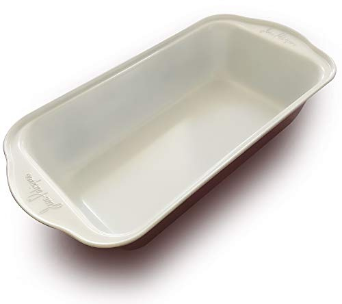 Jean-Patrique Eco-Cook Non-Stick Ceramic Loaf Tin - 29cm | Loaf or Bread Tin, Naturally Stain & Scratch Resistant with Ergonomic Handles from