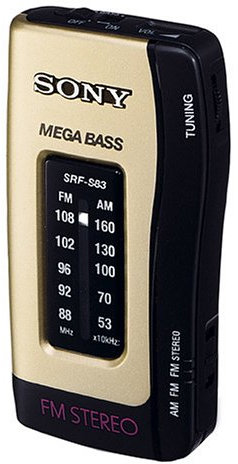 Sony SRF de S83 Radio Portable Champagne
