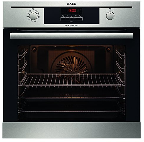AEG bp5013021 m Four électrique EEK A + (Pyro Luxe Plus, versenk knebel avec capuchons en acier inoxydable, 71 L) acier inoxydable