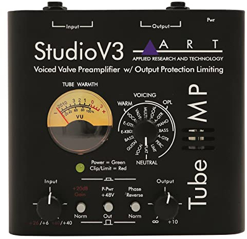 art Tube MP V3 Tube Mikrofon-Vorverstärker mit variablem Value-Voicing