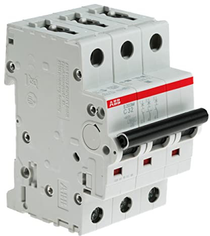 ABB S200M MCB Leitungsschutzschalter Typ C, 3-polig 32A 440V, Abschaltvermögen 10 kA System Pro M Compact
