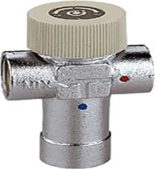 Caleffi 520540 Miscelatore/A Termostatica Regolazione 520.3/4.40: 60.C, Grigio