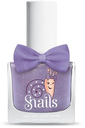 Snails 516134 Kinder Nagellack Purple Comet, auf Wasserbasis, abwaschbar, unbedenklich, vegan