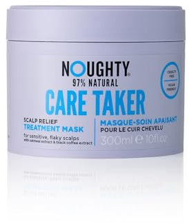 Noughty Care Taker Scalp Mask, Skin Treatment for Dry, Itchy & Irritated Heads, Hydrating Scalp Relief, 97% Natural Hair Products & Vegan Cruelty Free Haircare - 300ml