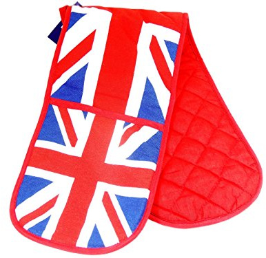 Oven Gloves 2312 Maniques Doubles Souvenirs de Londres à Collectionner Motif Union Jack