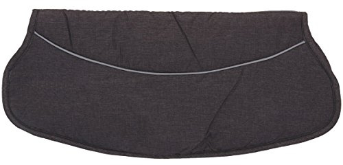 Handwärmer MELANGE/Handschuh für Kinderwagen/Buggy/Sportwagen PONGEE + CORAL-FLEECE (Anthrazit MELANGE)