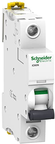 disjoncteur schneider - ic60n - 1 pôles - 20 ampères - courbe c - schneider electric a9f77120