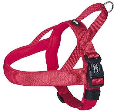 Nobby Norwegergeschirr Classic Preno, rot/rot L: 38-50 cm + 36 cm, B: 20/25 mm, 1 Stück