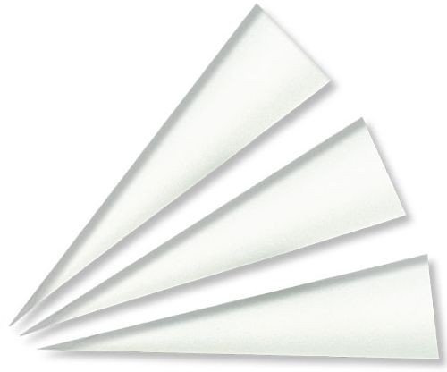 Schultüte Rohlinge weiß, 70 cm, 10er-Pack - Zuckertüte Schultüte basteln - Schultütenrohlinge