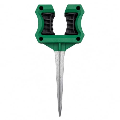 Schlauchführung Gartenschlauch Umlenkrolle 27x10cm Schlauchhalter robust | BURI Rollenhalter, robuster Knickschutz, zwei Rollen, schützt Schlauch und Hauswandecke, Beet und Gartenbewässerung