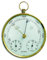 TFA Dostmann Stazione meteo analogica, 20.3006.32 con anello in metallo, barometro, termometro, igrometro, oro