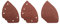 Ryobi SCS10A1 Corner Sander Sheet, 10 Pieces,100mm * 140mm, Red