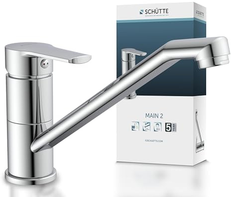 SCHÜTTE 72200 Main2 Spültischarmatur schwenkbarer Auslauf, chrom