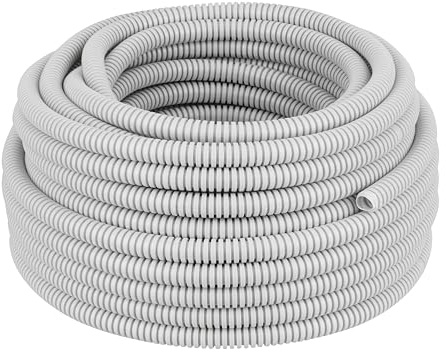 REV Kabelrohr EN16 flexibel, Grau 320N/5 cm, -5°C bis +60°C, Grau, 25 m