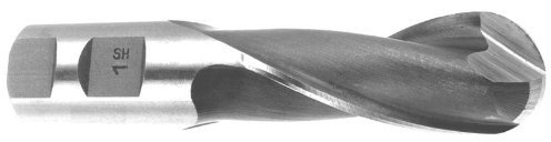 Drill America DWCT1122 HSS 2 Flute Single End Ball End Mill, 5/8 x 1/2 Shank