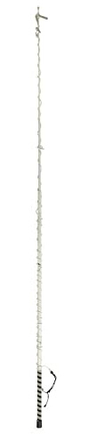Pfiff 005081 Teleskop-Peitsche, Griff gummiert, Longierpeitsche Länge 270/350cm, Weiß