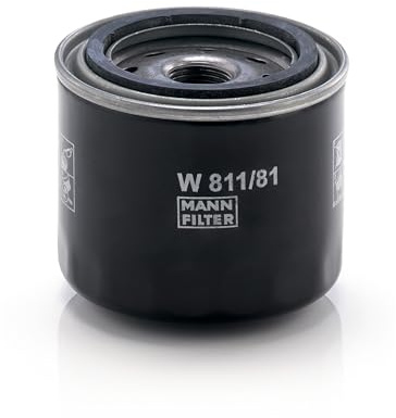 MANN-FILTER W 811/81 Ölfilter - für Off-Highway Anwendungen | Für Off-Highway, Hohe Filtrationsleistung, Optimaler Motorschutz, Hochwertige Dichtung, Echte OE-Technologie