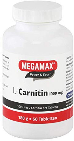 MEGAMAX L Carnitin 1000 mg Tabletten 60 St