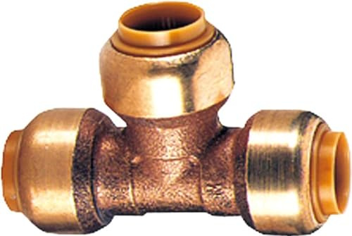Steckfitting T-Stück reduziert 22x15x15 Typ T130 Steckfitting für Kupferrohr