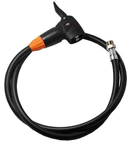 Ersatzschlauch Reifenfüller Reifendruckprüfer mit SKS-Hebelstecker 150 cm