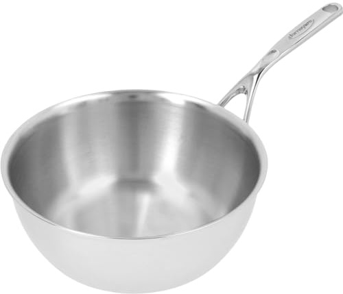 demeyere Stieltopf Soßentopf konisch 24 cm 3,3 l aus Mehrschichtmaterial 7 Ply, 1005390