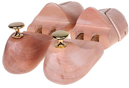 HIMRY® 1 Paio | TENDISCARPE Legno naturale, orma per scarpe, Unisex forme di scarpe, tendiscarpe in legno forma per Calzature 43 - Calzature 44, KXB6000-43