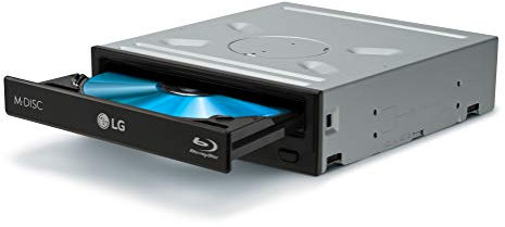 LG Masterizzatore e Lettore Blu-ray BD-R DL, XL, SL e LTH, DVD CD DVD-RAM BH16NS40