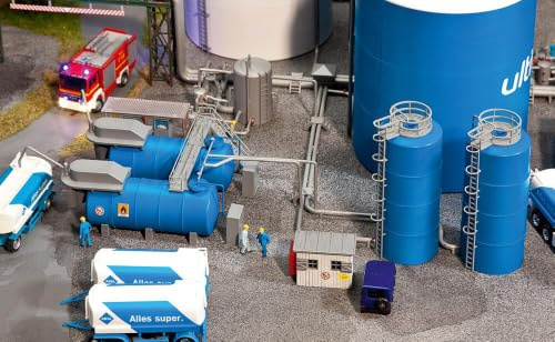 Faller 130486 H0 Tankanlage ARAL, Weiß