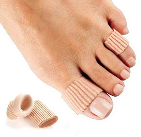 6pc Toe Protector Gel Cushion Comfort Stretchable Elastic Soft Callus & Corn Wrap
