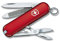 VICTORINOX Pocket Knife Classic SD, Small, 7 Functions, Swiss Made, Multi Tool with Blade, Nail File, Screwdriver 2.5 mm, Scissors, Red