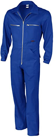 Qualitex Overall Rallyekombi BW 270 g, Blaumann Rallyeoverall für Werkstatt, Arbeitshose Damen und Herren Arbeitskleidung