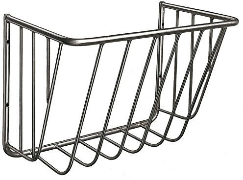 Heuraufe für Pferde aus feuerverzinktem Stahl