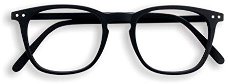 IZIPIZI Occhiali da lettura unisex Shape E, Black Soft, Taglia unica