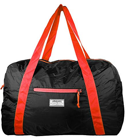Mangrove 53cm 46L ultraleicht faltbare Duffel an Bord Reisegröße für Gepäck Turnhalle Übernacht Sportreisen (grau)