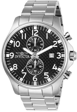 Invicta Specialty Edelstahl Herren Quarzuhrwerk - 48mm