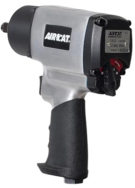 AIRCAT Pneumatic Tools 1450: 1/2-Inch Impact Wrench 1,000 ft-lbs of Torque - Standard Anvil