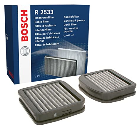 BOSCH Filter, Innenraumluft 1987432533 | Kompatibel mit: MAYBACH 57, 62, MERCEDES-BENZ E-CLASS, E-CLASS Pritsche/Fahrgestell, E-CLASS T-Model, S-CLASS, S-CLASS Coupe