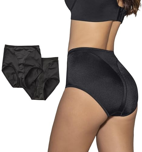 Braga Faja Tiro Alto Reductora y Adelgazante de Abdomen - Bragas Fajas Colombianas Sin Costuras para Mujer