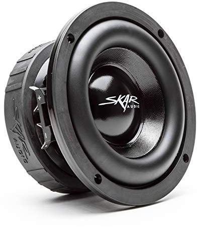 Skar Audio EVL-65 D4 6.5 Dual 4 Ohm 400W Max Power Subwoofer