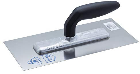 Jung Henkelmann Glättekelle JUNGhandy (Stahl rostfrei, Kunststoffgriff, Maße 280x130x0,7 mm, Kelle) 10828000