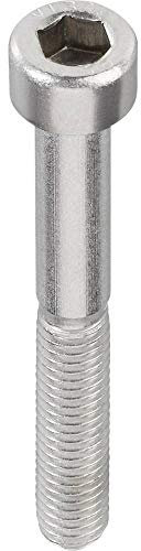 TOOLCRAFT 839707 Zylinderschrauben M3 30 mm Innensechskant DIN 912 Edelstahl A2 100 St.