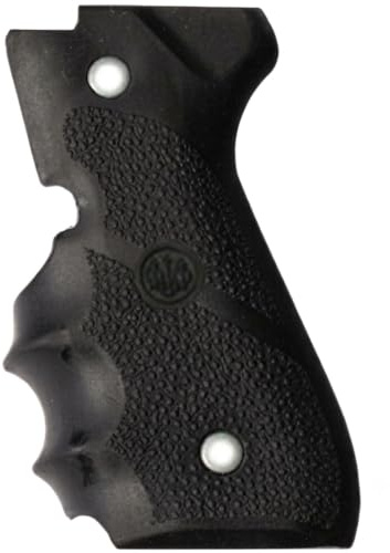 Beretta Griffschale, UD6A0209, für 9 mm Pistolen, Schwarz, Gummi