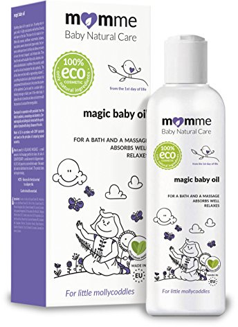 Magisches Babyöl/Bio/Macadamia-Öl/Sesamöl/Süßmandelöl/Kamille (5,1 fl.oz) / für Bad und Massage