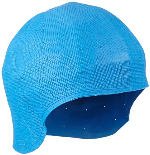 Efalock Professional Strähnenhaube Gummi, blau, 1er Pack, (1x 1 Stück)