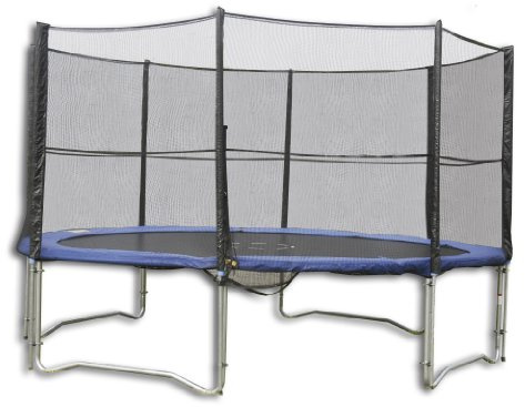 Trampolin Ersatznetz 305 cm für 8 Beine - 4 U-Füße- Trampolinnetz für 3m Durchmesser 8 Stangen