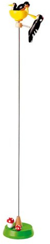 Goki 53931 - Klopfspecht mit Nachwuchs, Spielzeug