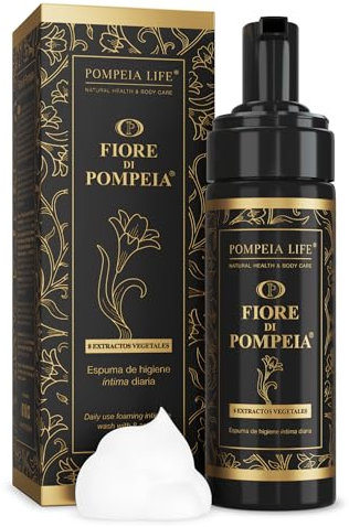 Fiore Di Pompeia, Espuma de higiene íntima diaria - 140ml (sin gas)